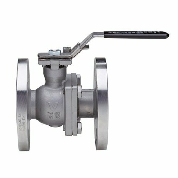 Bonomi North America 4in FULL PORT STAINLESS STEEL ASME CLASS 150 FLANGED BALL VALVE W/ LOCKING HANDLE 766000-4